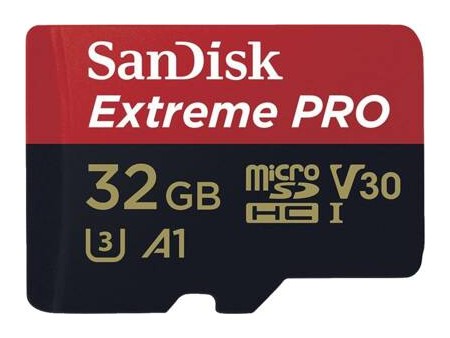 Extreme PRO microSDHC 32GB 100MBs UHSI